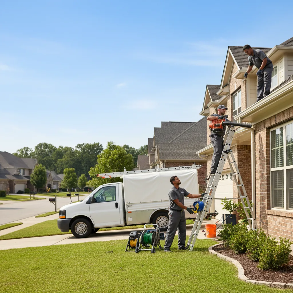 Home Gutter Service in Towanda, IL near me